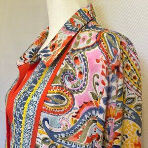 Floral & Ivy Paisley & Floral Blouse